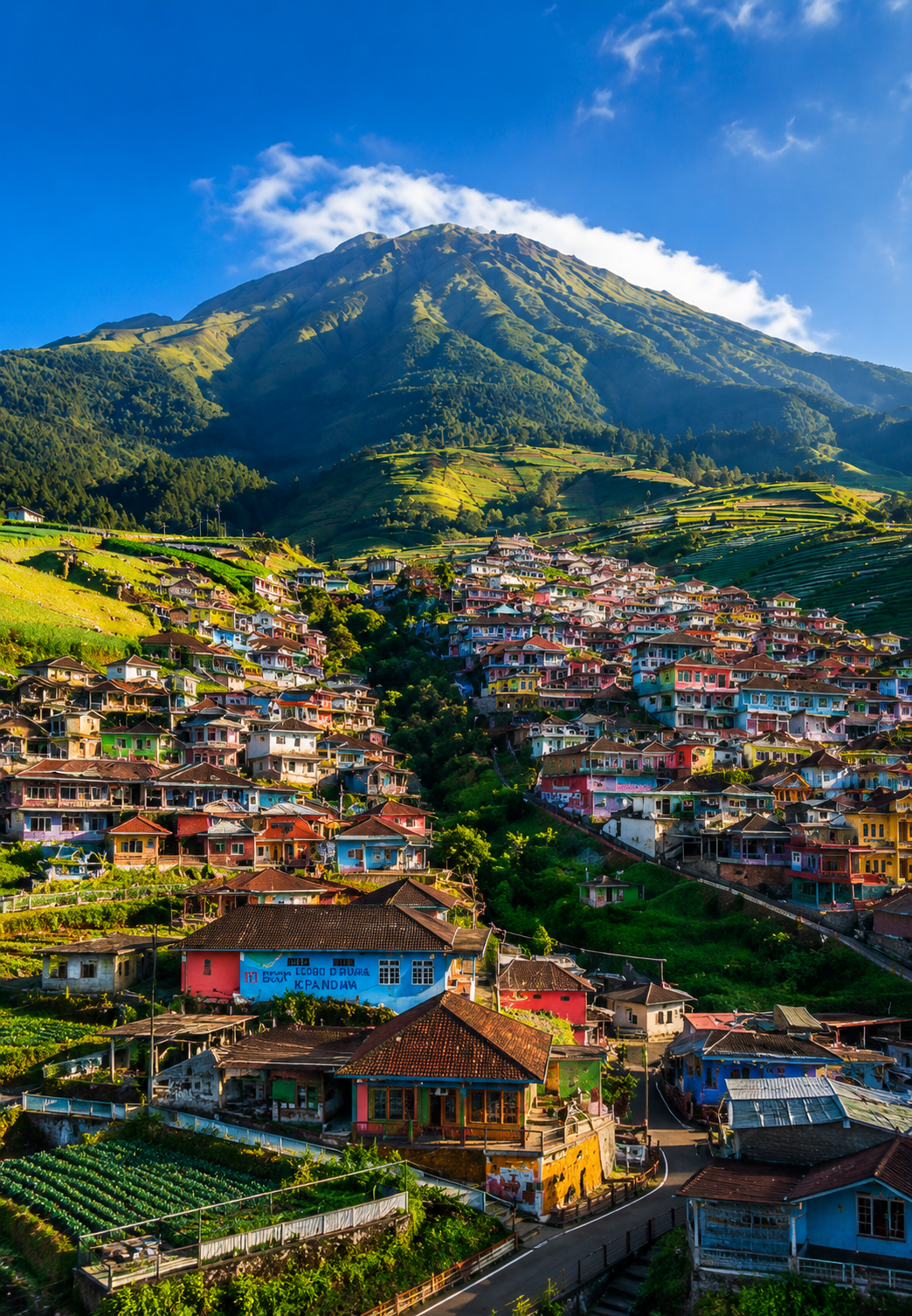Pemandangan Dusun Butuh - Nepal Van Java